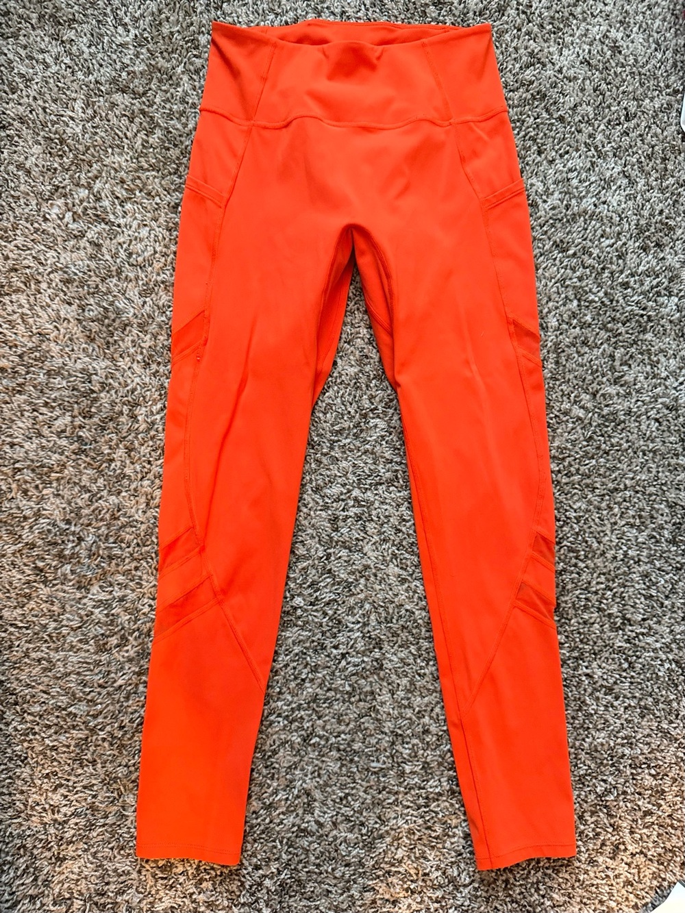 FP Movement by Free People Bright Orange High-Waist Leggings